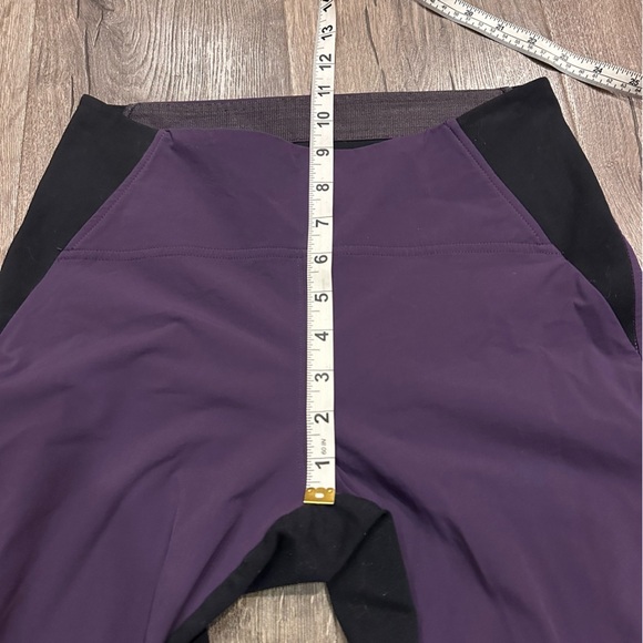 Mountain Hardwear Women's CHOCKSTONE NIGHT IRIS PURPLE TIGHTS Pants S UPF 50 - Picture 8 of 11